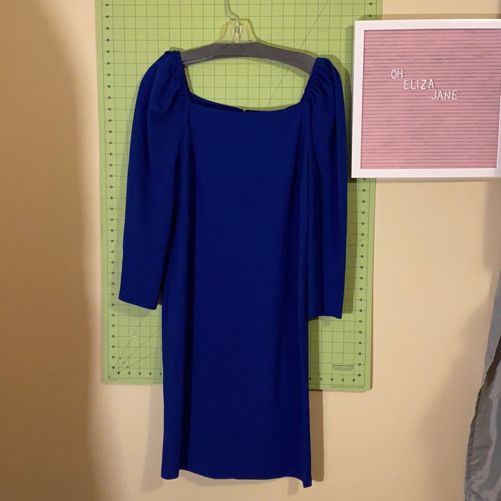 Beautiful blue fitted dress